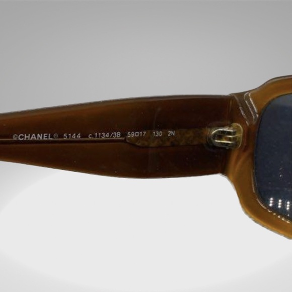 Chanel original Tortoise Shell Frame Gradient Tint CC Sunglasses - Picture 7 of 8